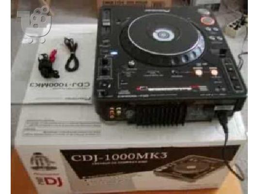 Numark NS7 DJ Πικάπ, 2X PIONEER CDJ 1000MK3